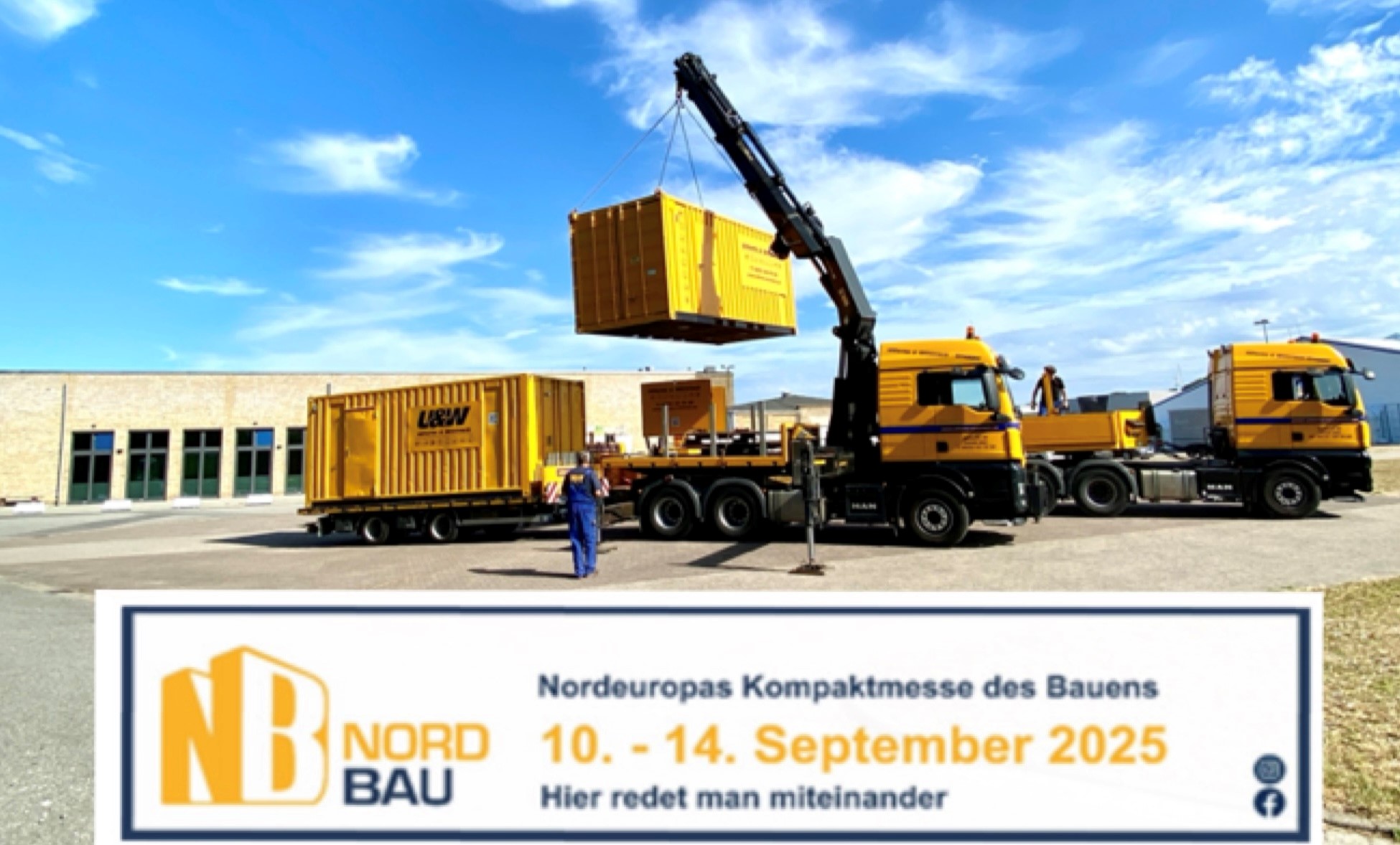 * * * NORDBAU MESSE 2025 * * *  Wir sind dabei!