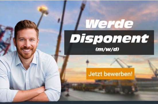 Wir suchen Verstärkung für unsere Disposition in Kiel!